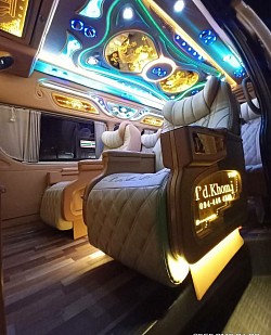 Luxury vans.